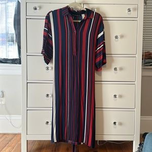 Zara striped dress
